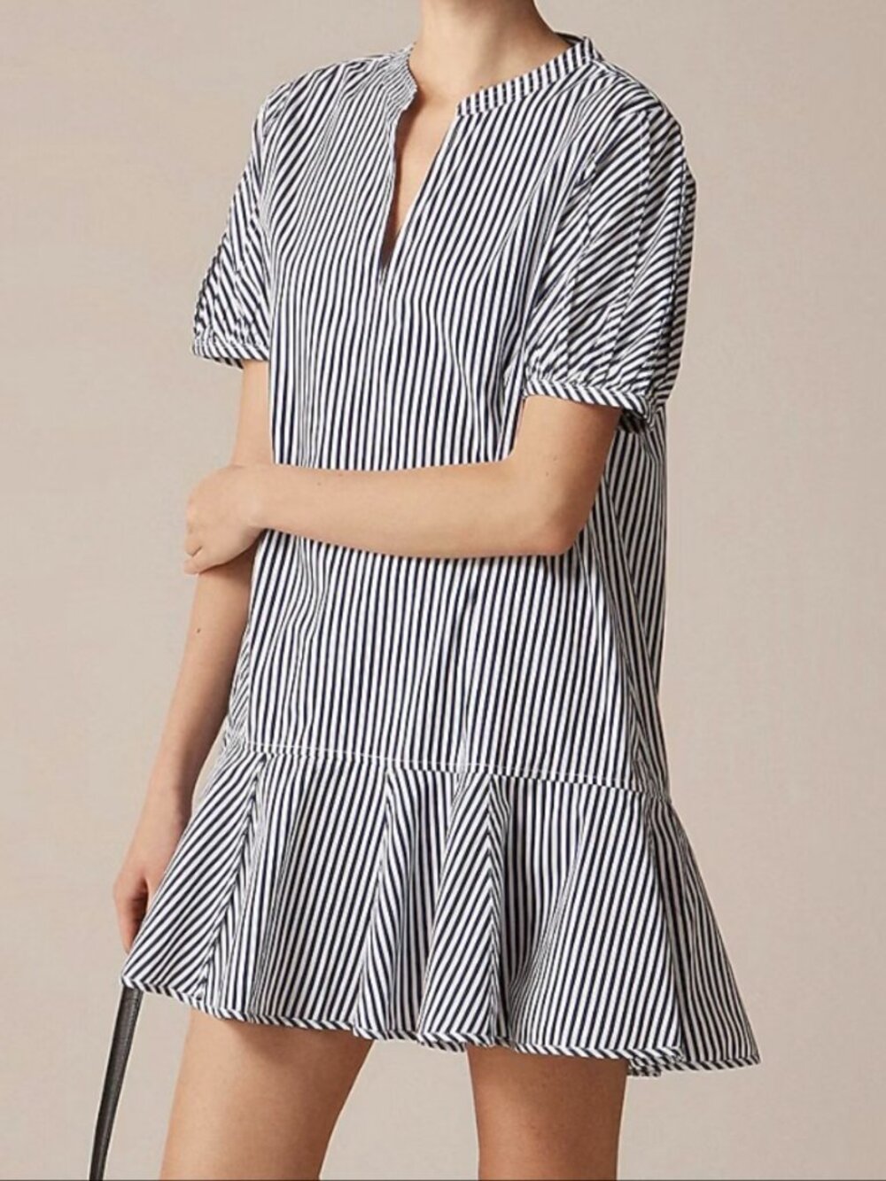 J. Crew Petite Stripped Dress